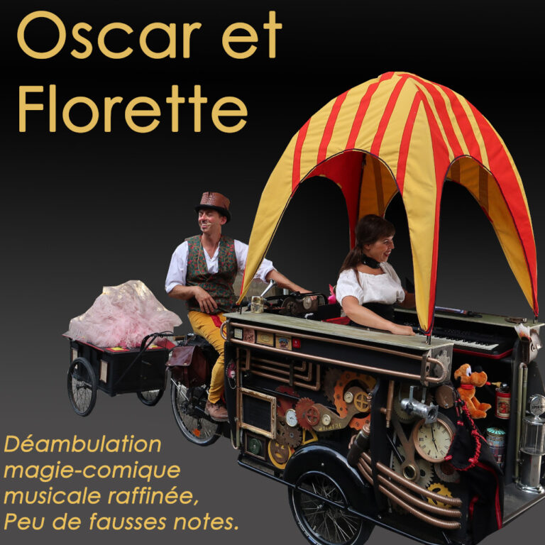 Affiche spectacle Oscar et Florette